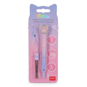 Legami Zirkel mit automatischer Mine, Meow Kitty