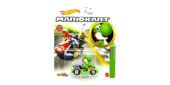 Hot Wheels Mario Kart: Die - Cast Yoshi