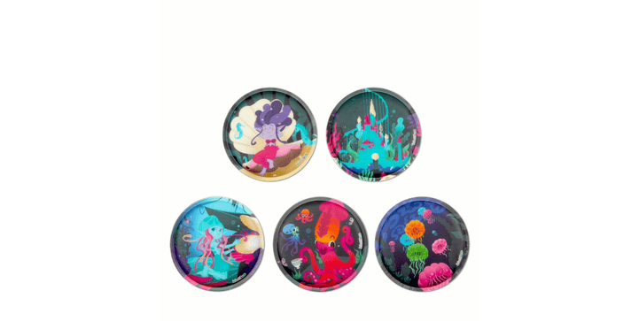 ergobag Kletties-Set Unterwasser Feen - 2026