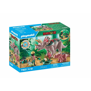 71821 Triceratops mit Jungtier - Playmobil