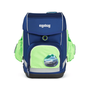 ergobag Fluo Seitentasche Zip-Set Grün