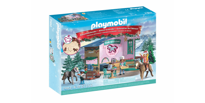 71952 Adventskalender: Weihnachtsbacken im Reitercafé - Playmobil