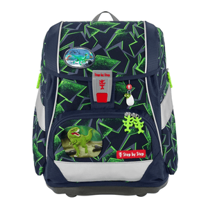 Step by Step Schulranzen 2in1 Plus Set "Wild T-Rex Taro"