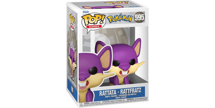 Funko POP Games: Pokemon- Rattata(EMEA)