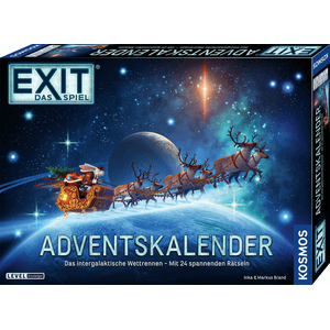Kosmos EXIT Adventskalender 2024 - Das intergalaktische Wettrennen