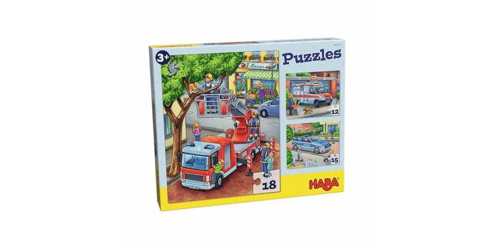 HABA Puzzles Feuerwehr & Co.