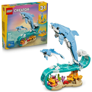 LEGO® Creator 31385 Meerestiere: Wunderschöne Delfine