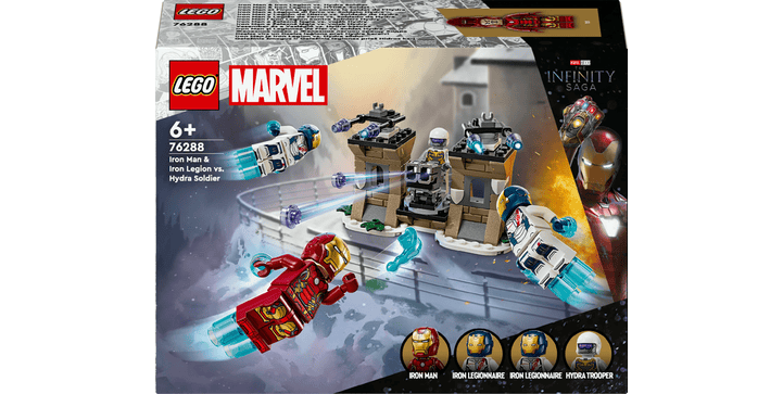 LEGO® Marvel™ Super Heroes 76288 Iron Man & Iron Legion vs. HYDRA-Soldat