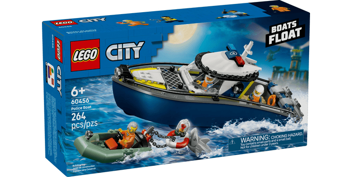 LEGO® City 60456 Verfolgungsjagd im Polizeiboot