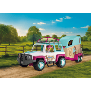 72129 Geländewagen mit Pferdeanhänger - Playmobil