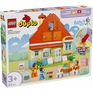 LEGO® DUPLO® Bluey 10459 Blueys Familienhaus mit Memory-Spiel