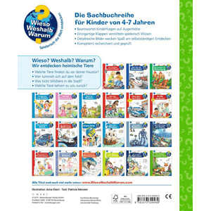 Wieso? Weshalb? Warum? Band 71: Wir entdecken heimische Tiere