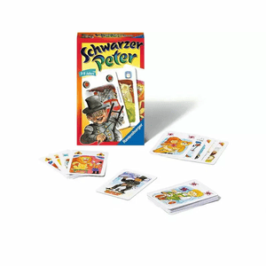 Ravensburger 23409 - Schwarzer Peter - Reisespiel - Karten-Klassiker