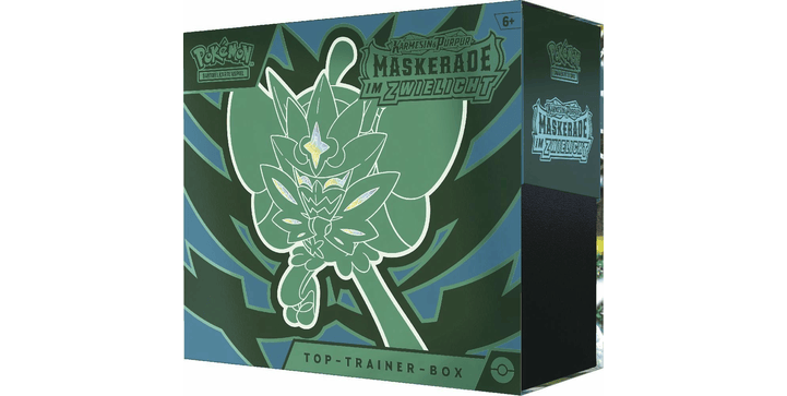Pokémon Top-Trainer Box Karmesin & Purpur (Maskerade im Zwielicht)