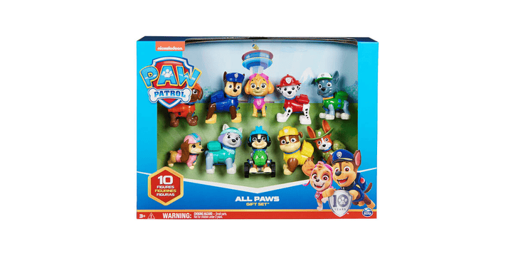 PAW Patrol Action Pack Pups 10er Geschenkset