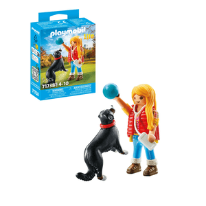 71738 Frau mit Sennenhund - Playmobil