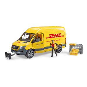 bruder - MB Sprinter DHL mit Fahrer