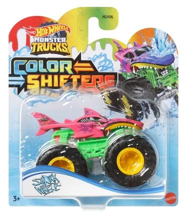 Hot Wheels Monster Trucks 1:64 Color Shifters Tiger Shark
