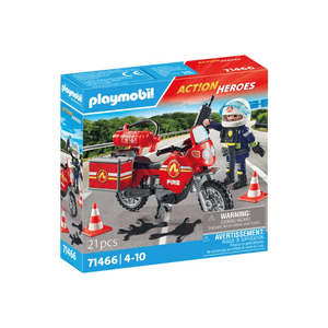 71466 Feuerwehrmotorrad am Unfallort - Playmobil