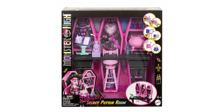 Monster High Draculaura Geheimniss - Zaubertränke Zimmer