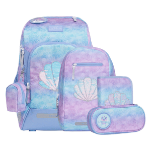 Beckmann Schulrucksack Active Air FLX 6-teiliges Set - Seashell