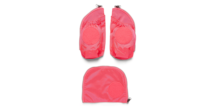ergobag Fluo Seitentasche Zip-Set Pink