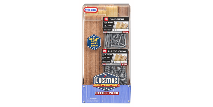 Little Tikes® Creative Construction - Holz, Nägel und Schraubenset