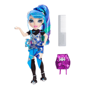 Rainbow High - Jr High Special Edition Holly De’Vious - 9" Blue and Green Posable Fashion Doll