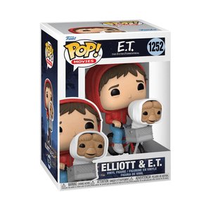 Funko POP Movies: Elliott mit E.T. im Fahrradkorb