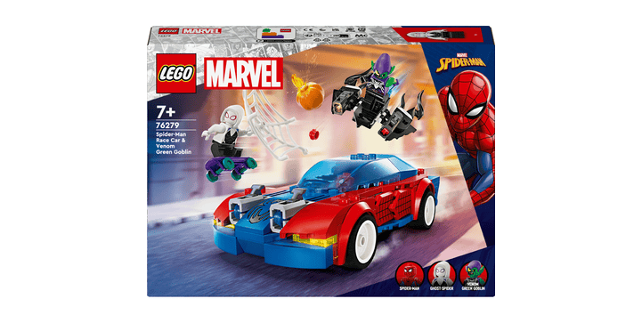 LEGO® Marvel™ Super Heroes 76279 Spider-Mans Rennauto & Venom Green Goblin