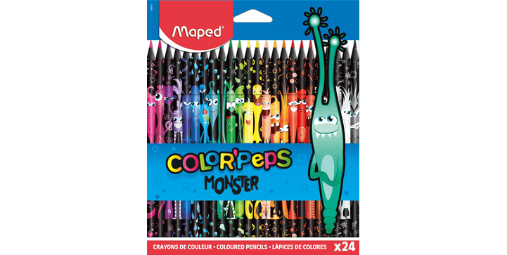 Maped Buntstifte COLOUR'PEPS BLACK MONSTER x 24