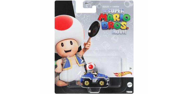 Hot Wheels Mario Kart Movie Toad and Toad Quad