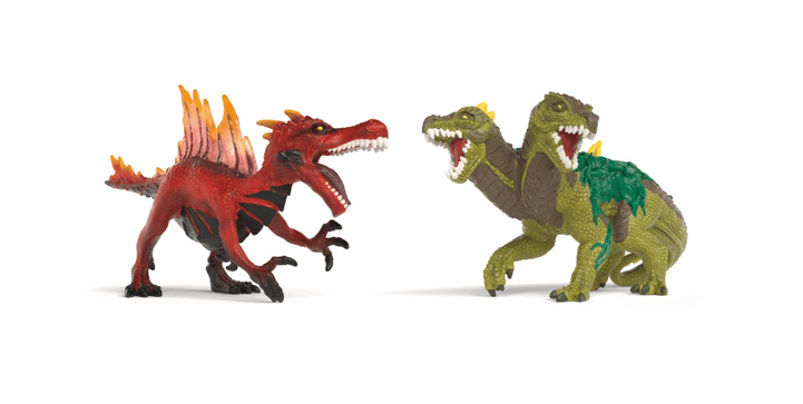 schleich® 70834 Feuersaurier vs. Dschungelechse