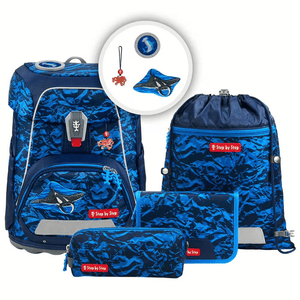Step by Step FIT Schulranzen-Set 5tlg Manta Rio
