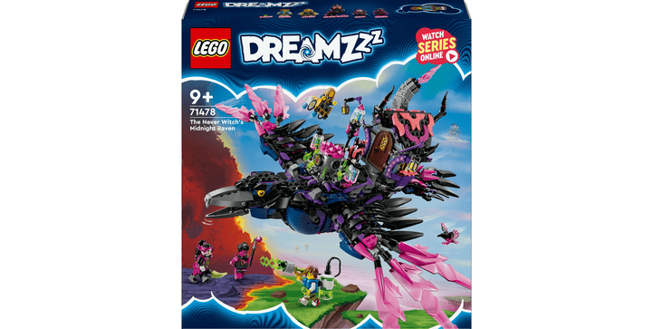 LEGO® DREAMZzz™ 71478 Der Mitternachtsrabe der Nimmerhexe