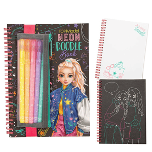 TOPModel Neon Doodle Malbuch-Set Candy