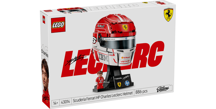 LEGO® Editions 43014 Scuderia Ferrari HP Charles Leclerc Helm