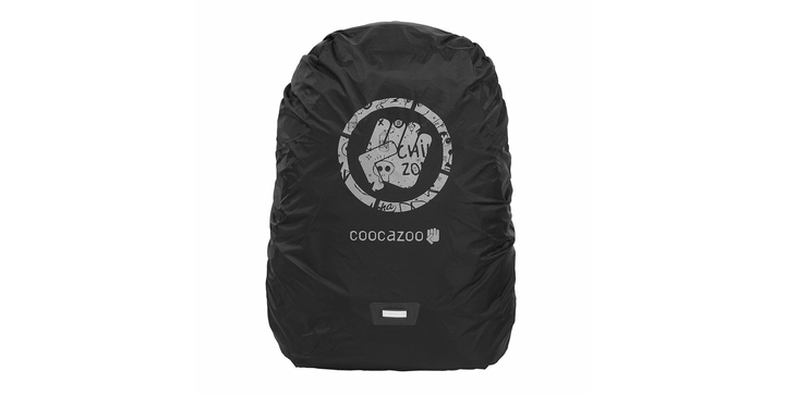 Coocazoo  Regenhülle Black-Reflect 