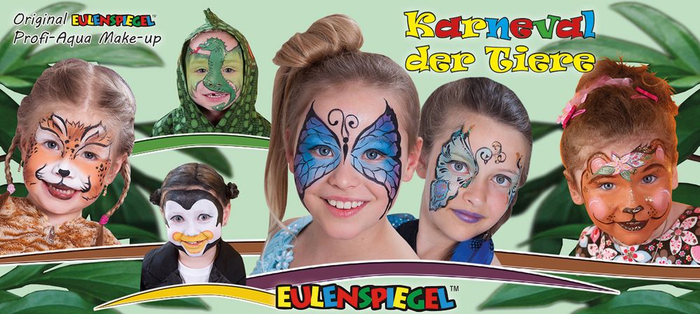 Eulenspiegel Karneval der Tiere Metall-Palette