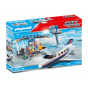71153 Flughafen mit Flugzeug und Tower - Playmobil