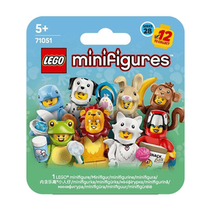 LEGO® Minifiguren 71051 Tiere Serie 28 - Komplettset (12Figuren)