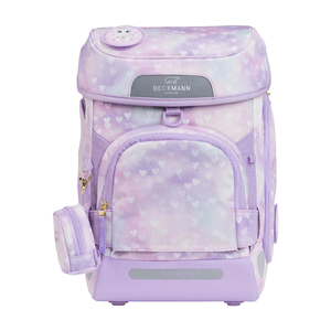 Beckmann Schulrucksack Plus Air 6-teiliges Set - Unicorn Princess Purple