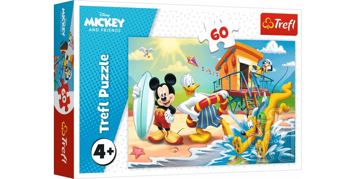 Trefl Puzzle 60 - Disney Micky Maus und Freunde
