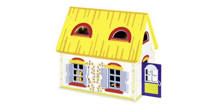 Puppenhaus Cottage mit Zubehör