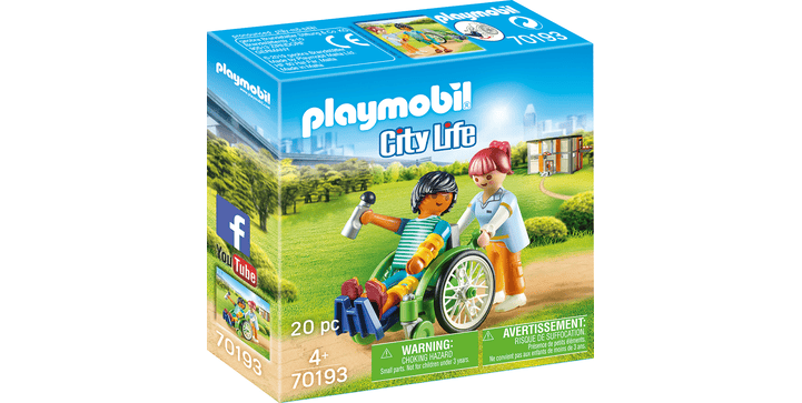70193 Patient im Rollstuhl - Playmobil