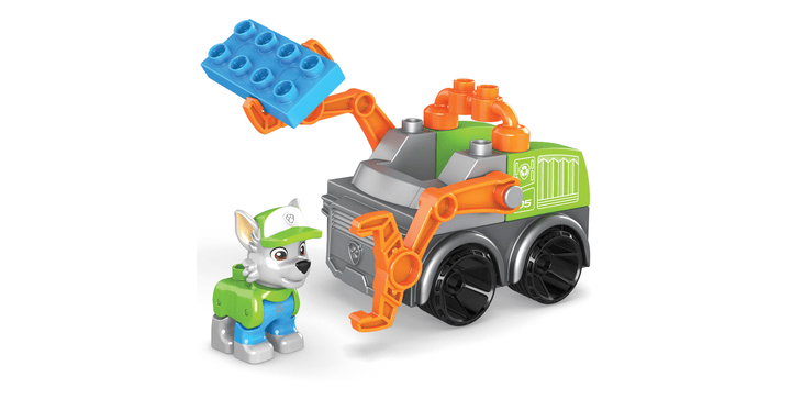 Mega Bloks Paw Patrol Rockys Recycling-Müllauto