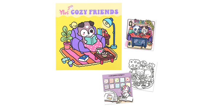 Ylvi COZY Friends Malbuch