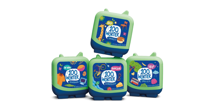 tonies® - Pocket Tonies Set - 100 Wörter in den Sprachen dieser Welt (4er)