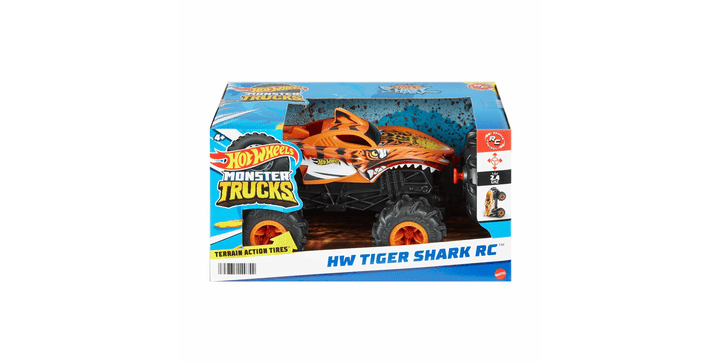 Hot Wheels Monster Trucks RC 1:24 Tiger Shark 