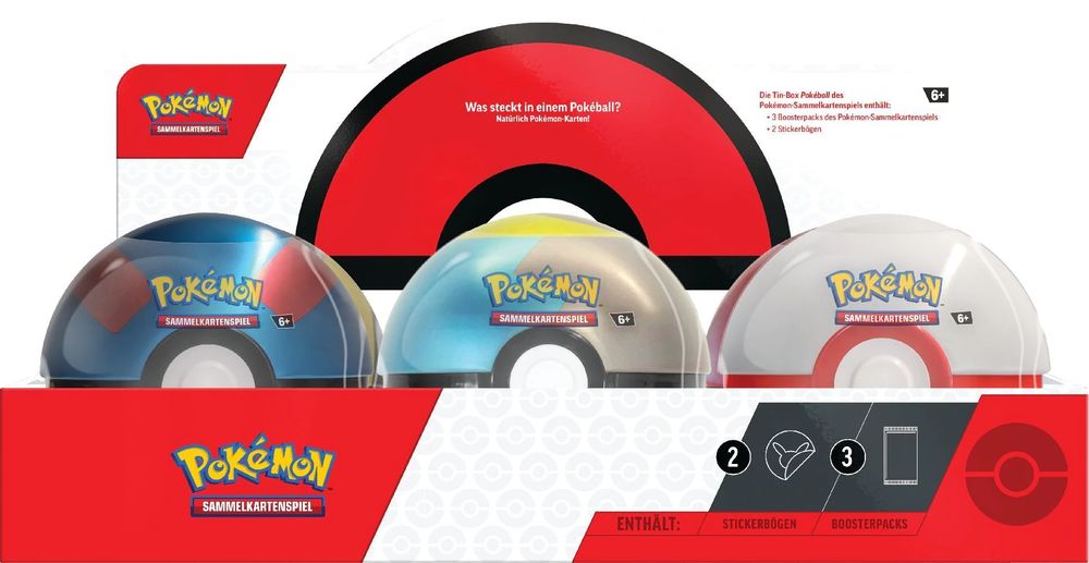 Pokémon Pokéball Tin Herbst 2024 - Blindpack